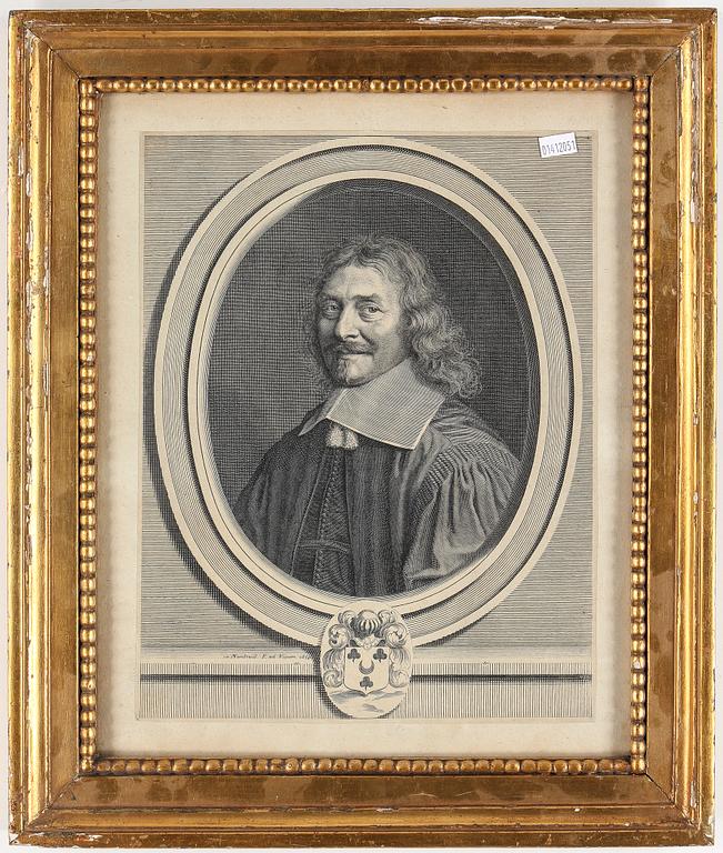 ROBERT NANTEUIL, gravyr, 1658.