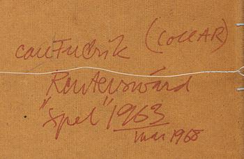 Carl Fredrik Reuterswärd, "Spel".