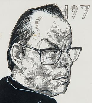 Georg Engeström, Mauno Koivisto & Ahti Karjalainen 1970.