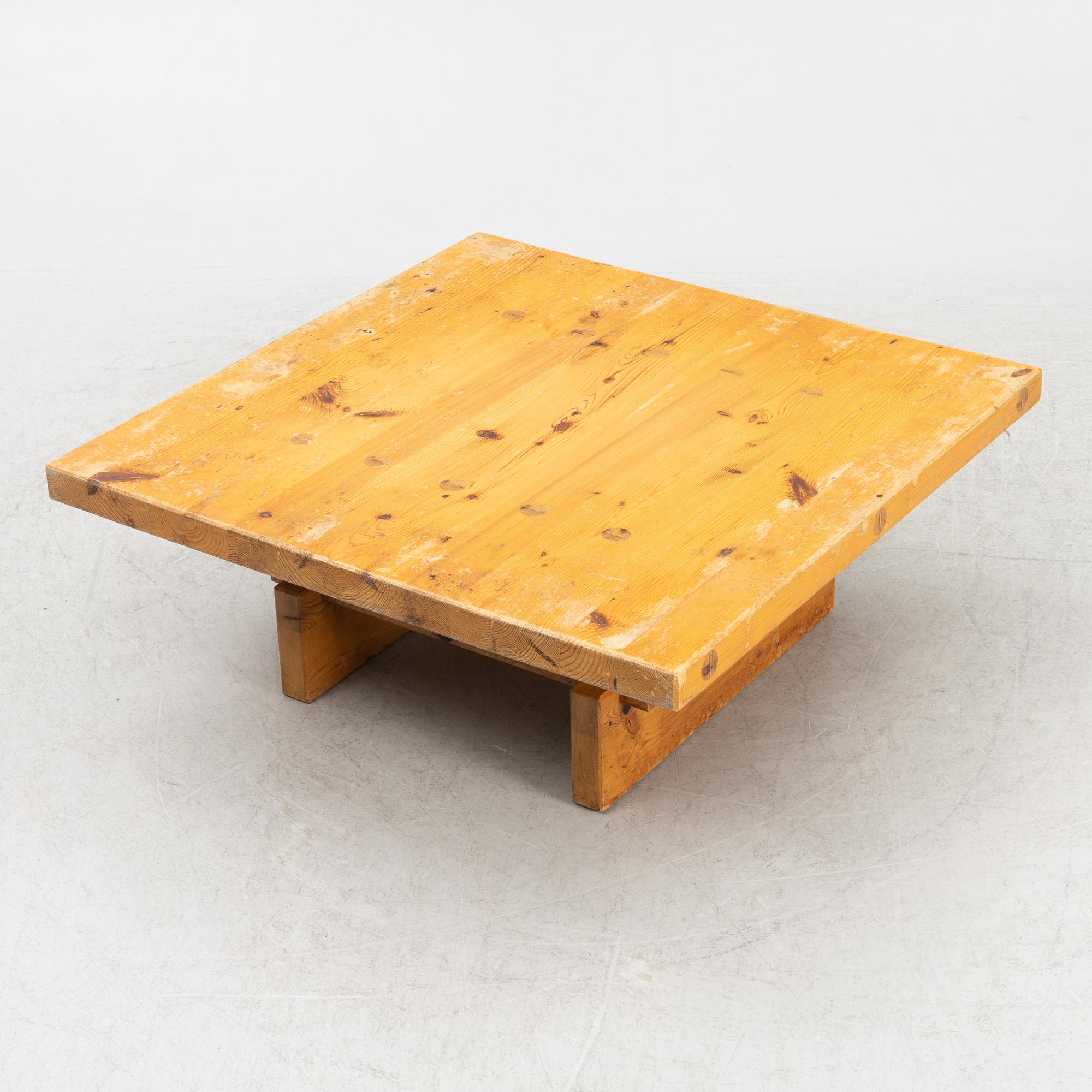 Roland Wilhelmsson, soffbord, “Kvadrat”, Ågesta, 1973.