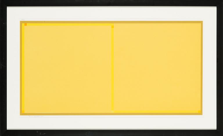 Timo Aalto, serigrafi, signerad och daterad -91, numrerad 7/33.