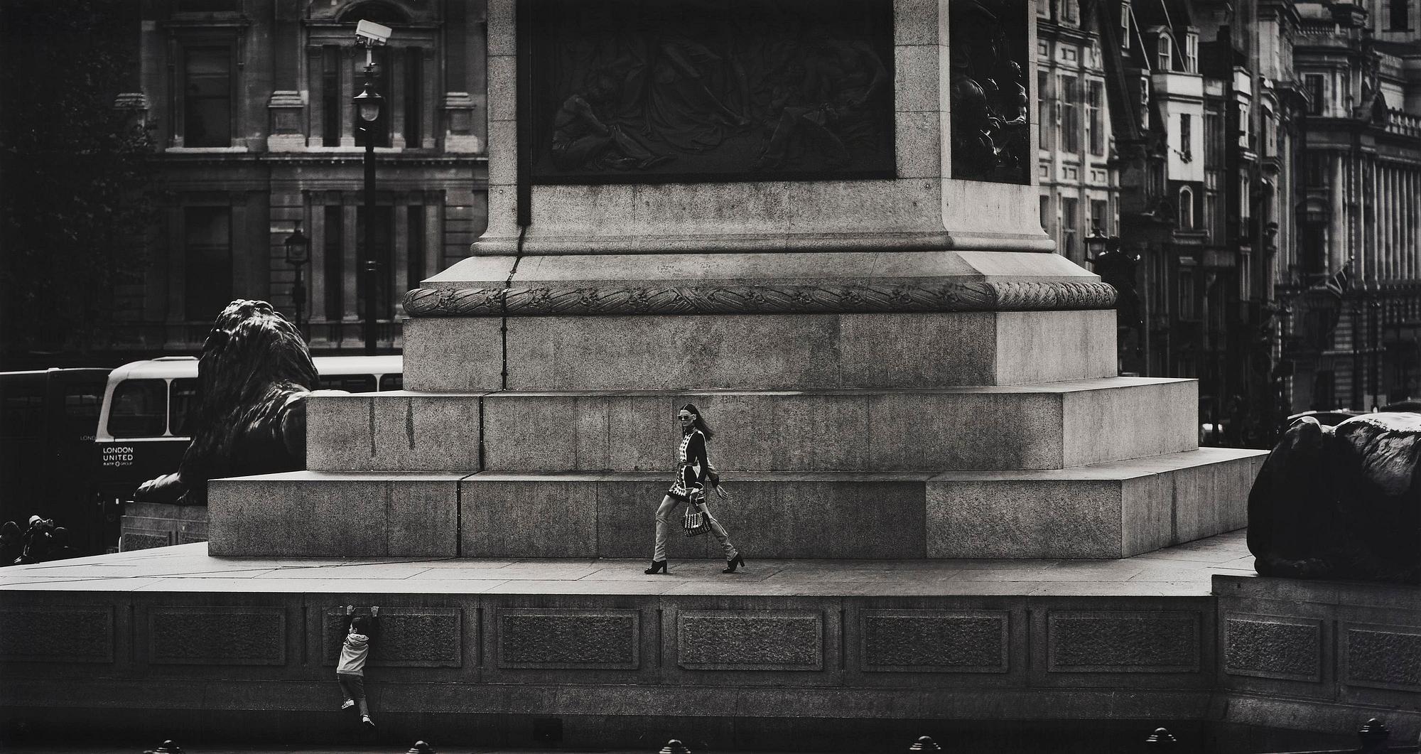 Andreas Kock, "Swinging London", Trafalgar Square, 2012.
