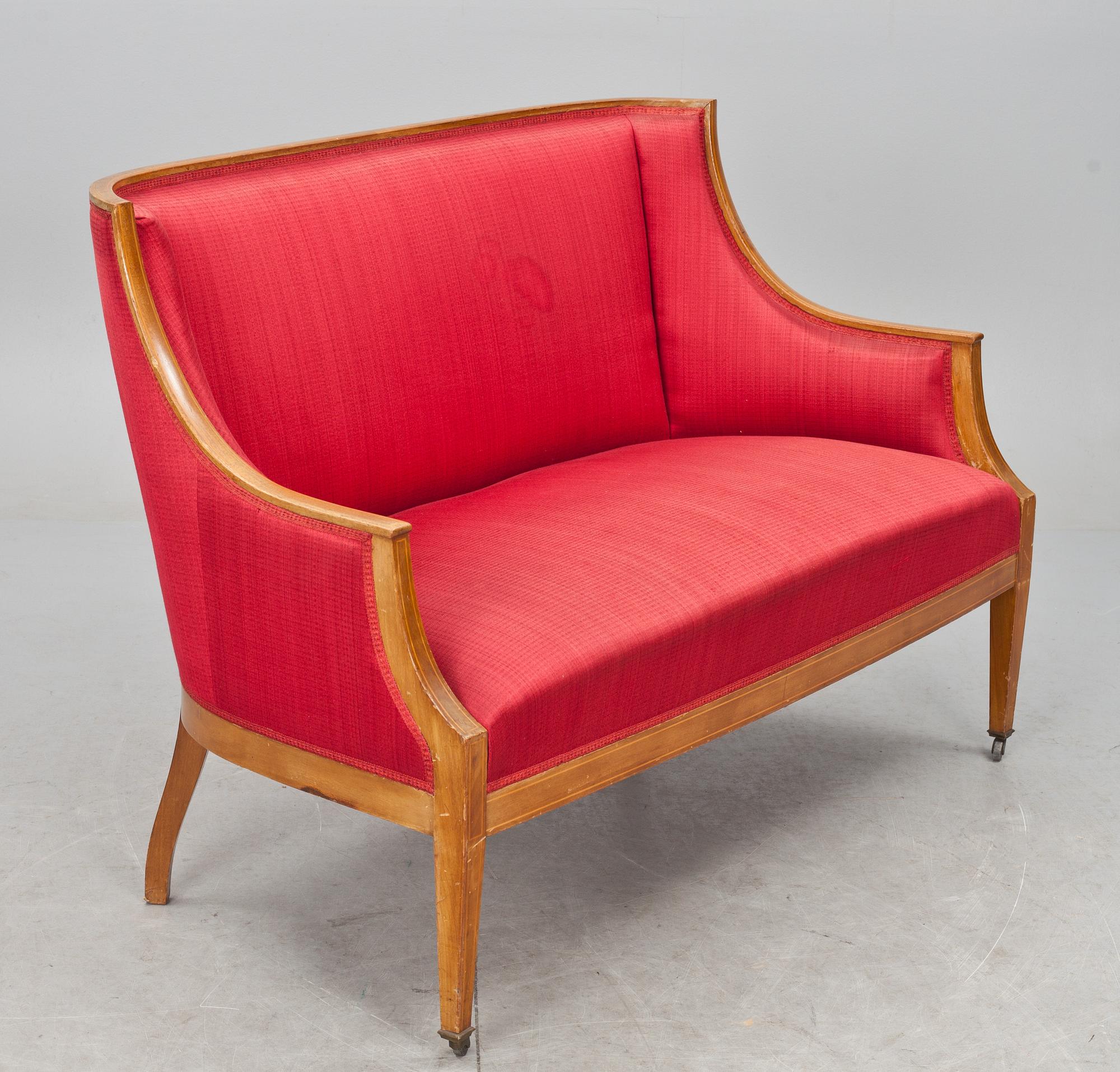 SOFFA, nyklassisk stil. 1900-talets första hälft.