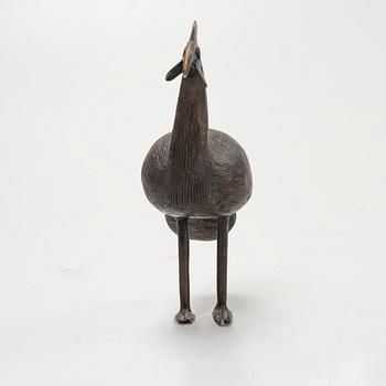 Twelve sculptures, reportedly from Makonde, Tanzania, Luba, Congo, and moore, from the second half of the 20:th century.