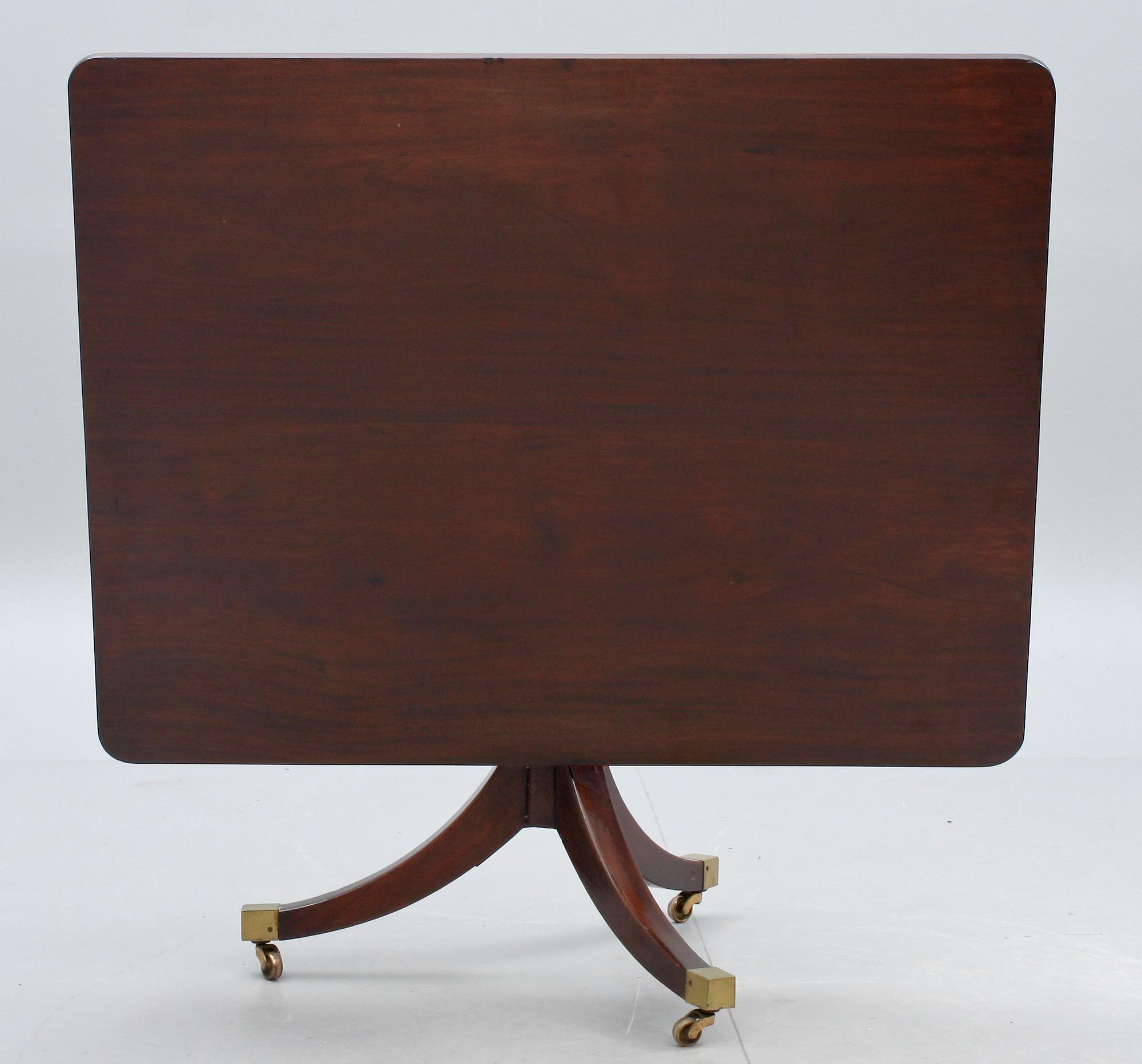 BORD, sk Breakfast table, 1800-talets andra hälft.