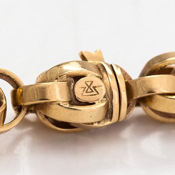 Halsband i 18K guld. Schweiz.
