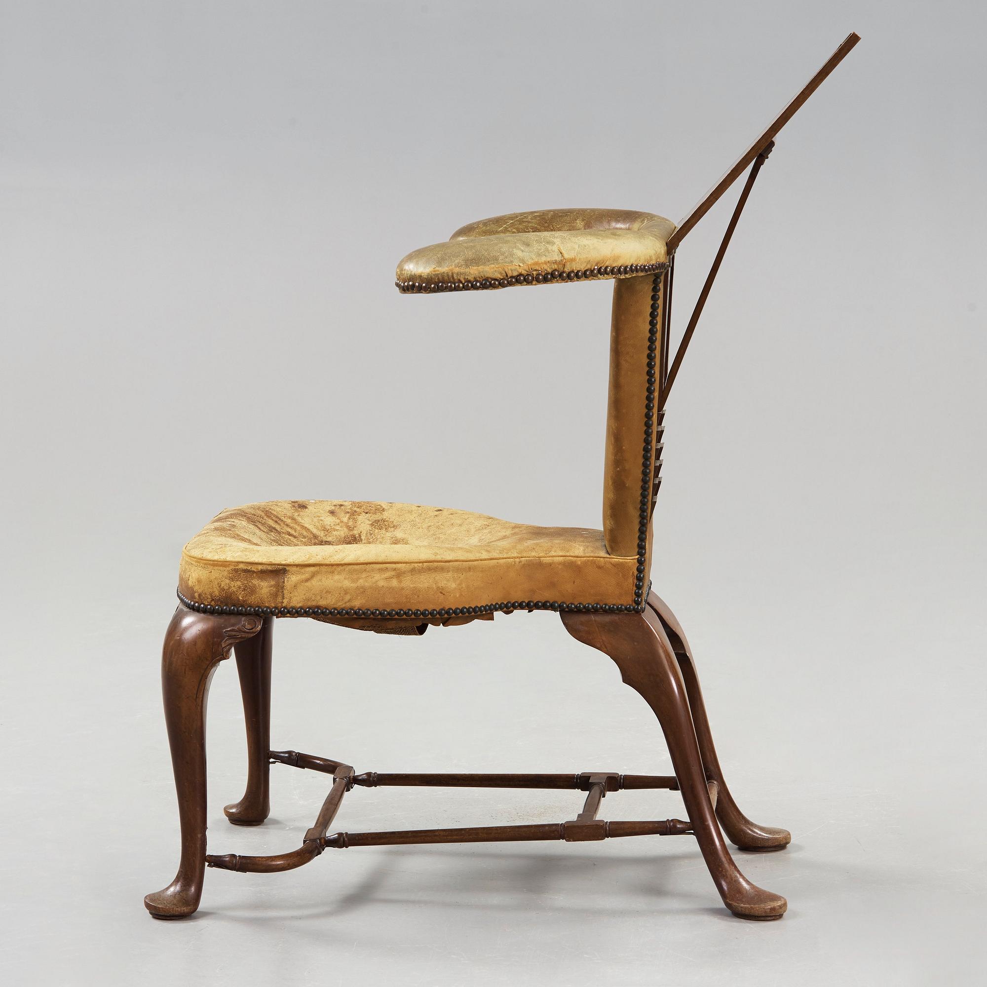 STOL, s.k. plugghäst, England 1700-talets mitt.