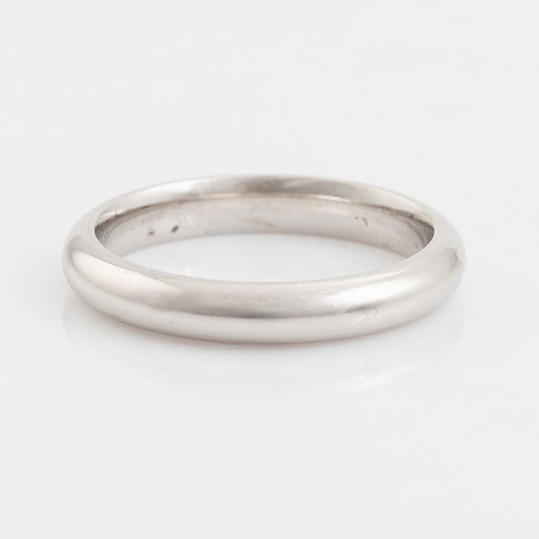 Georg Jensen ring 18K white gold.