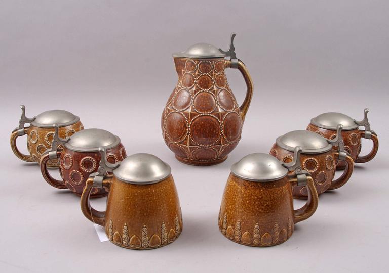 SEJDLAR, 6 st och KANNA, Reinhold, Tyskland.