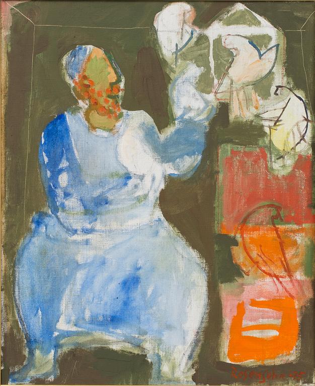 LENNART ROSENSOHN, oil on canvas. Signed and dated -75.
