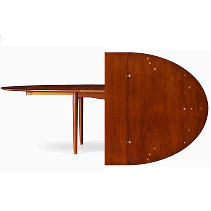 Finn Juhl, a teak "Judas" or "Silver" table.