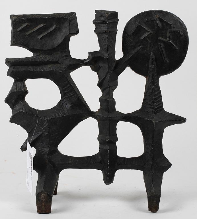 ELDHUND, gjutjärn, troligen Erik Höglund. Husqvarna.