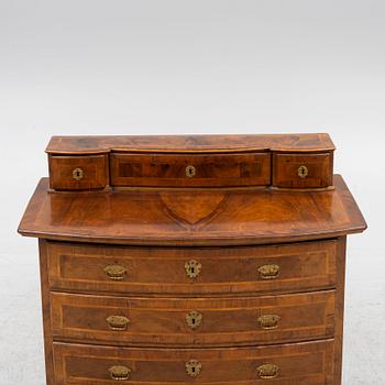 Bureau with a superstructure, Baroque, 18th century.