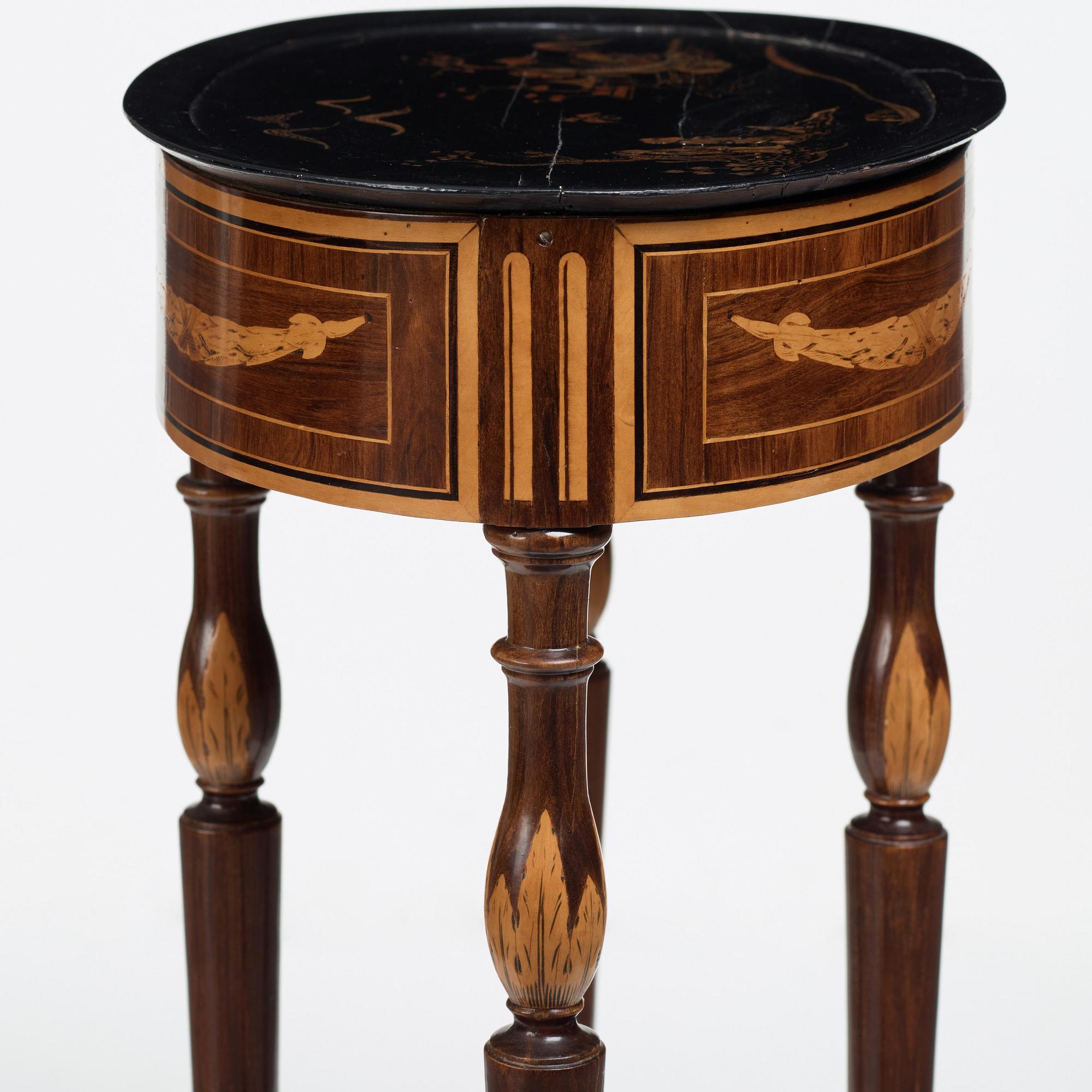 BORD, av Georg Haupt (mästare i Stockholm 1770-1784), ej signerat, Gustavianskt.