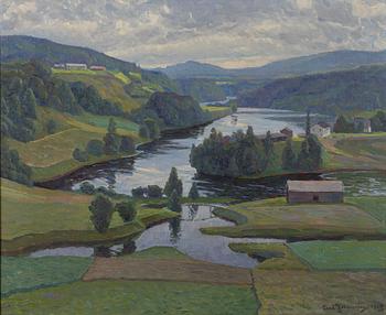 Carl Johansson, River Landscape.