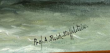 Prof. ALEXANDER REICH-STAFFELSTEIN, olja på duk, sign.