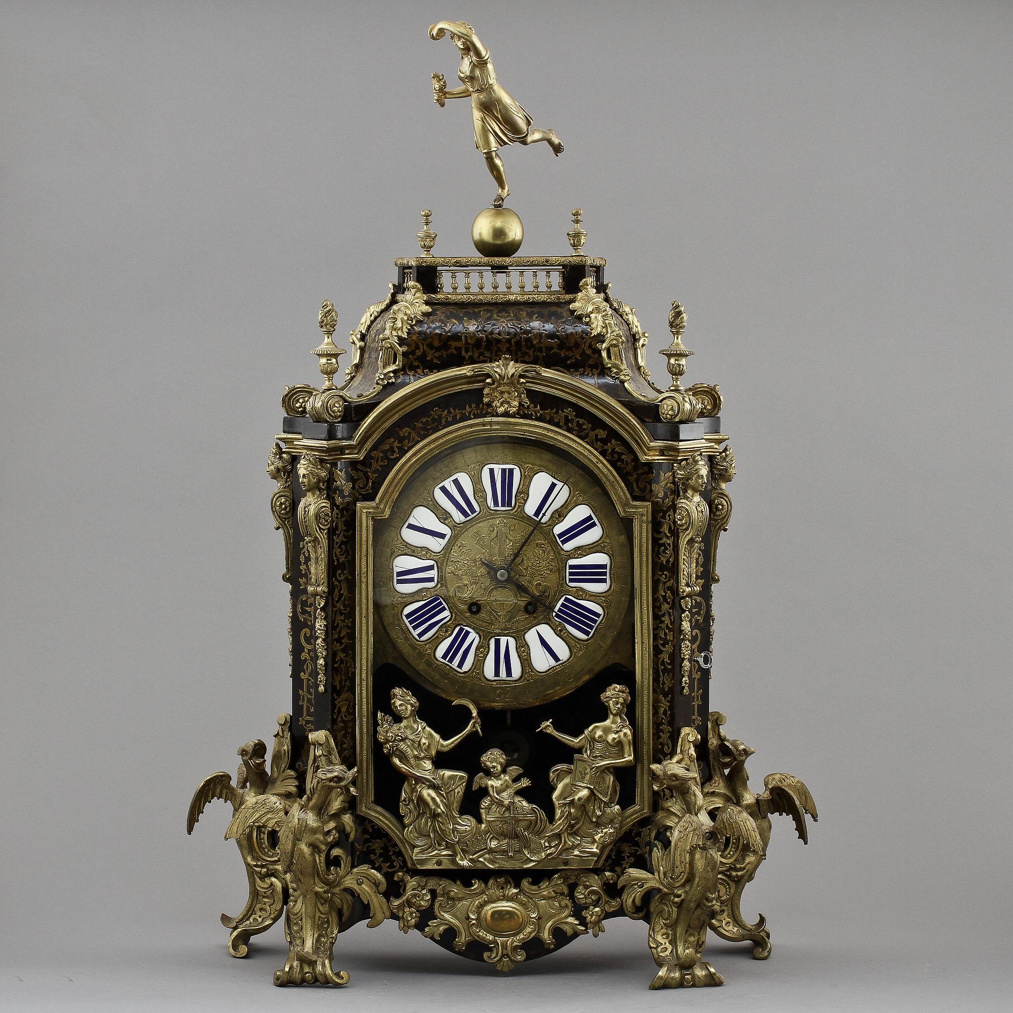 BORDSPENDYL, Louis XV-stil, Japy Freres, Frankrike, 1800-talets andra hälft.