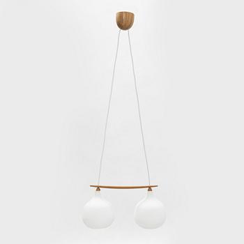 Uno & Östen Kristiansson, taklampa, Luxus, Vittsjö, 1960/70-tal.