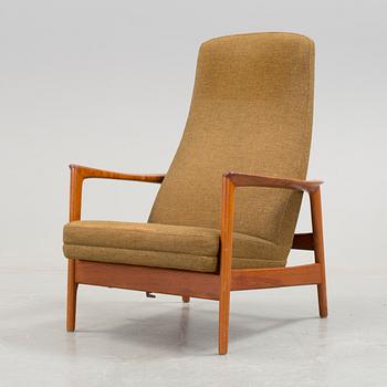 A FOLKE OHLSSON 'Duxiesta' teak armchair for Dux, Ljungs industier AB, Malmö, 1950's.