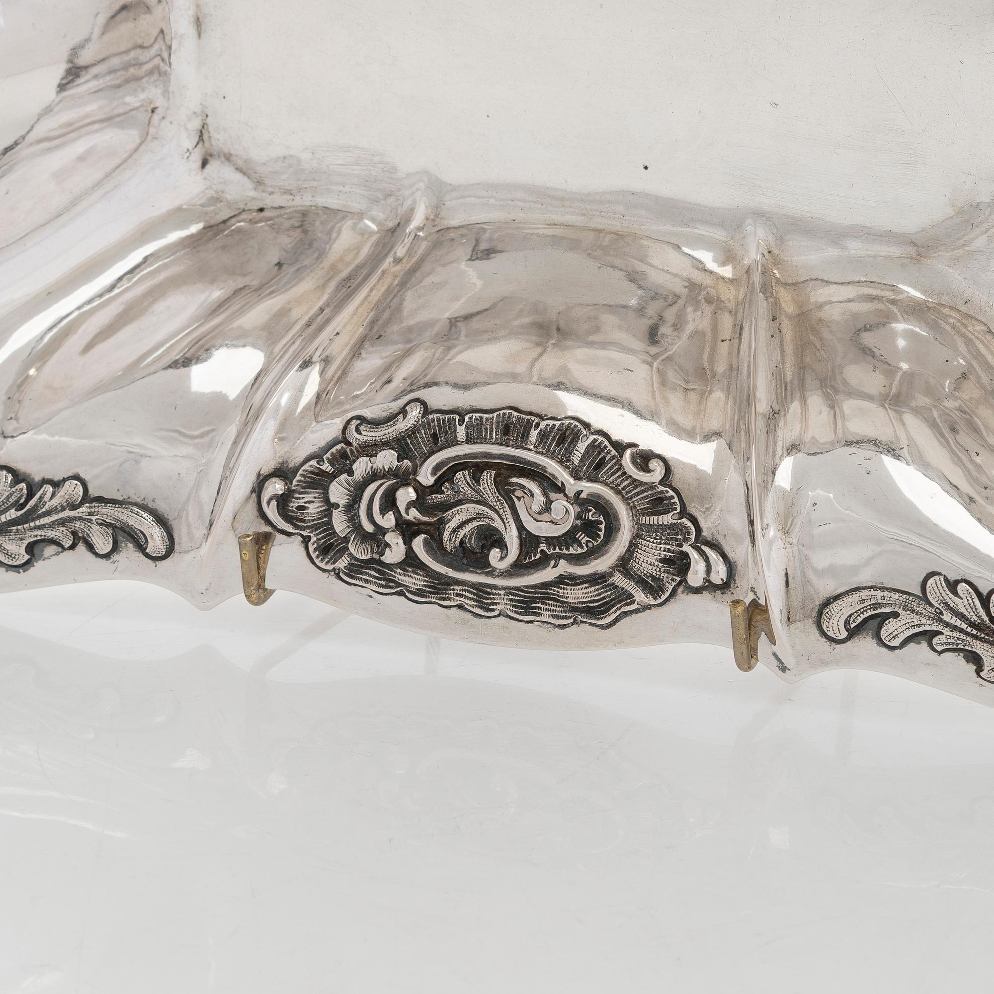 Praktskål, silver, Wien, Österrike-Ungern 1840.