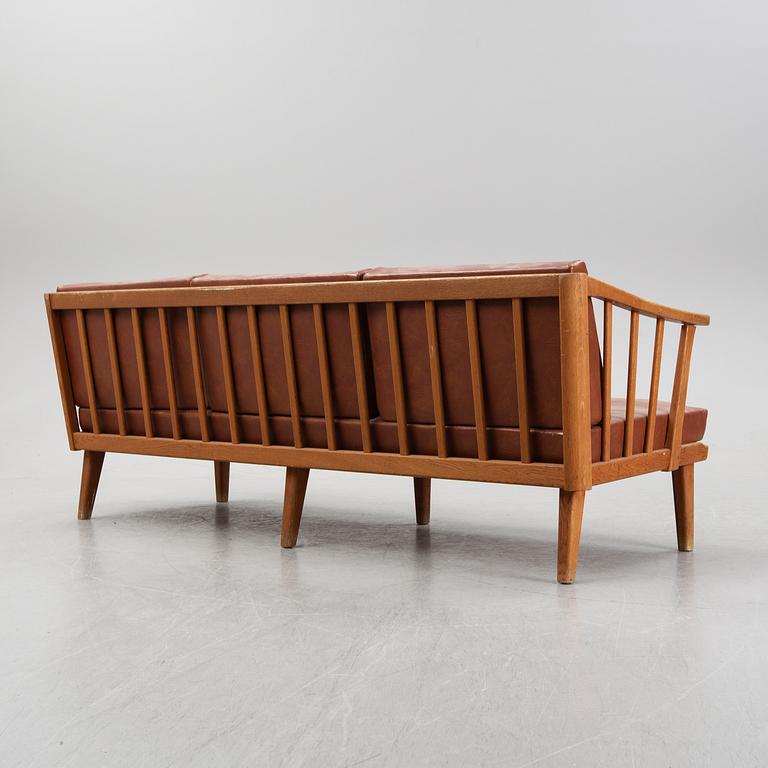 Carl Malmsten, a 'Visingsö' oak sofa.