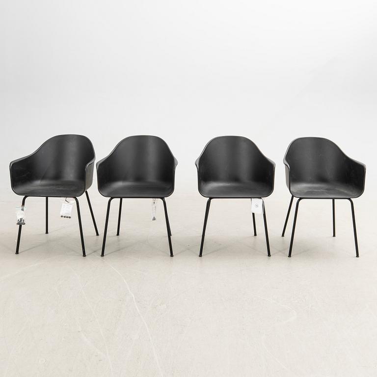 Norm Architects, armchairs, 4 pcs + 2, "Harbour dining chair", for Audo Copenhagen, 2020s.