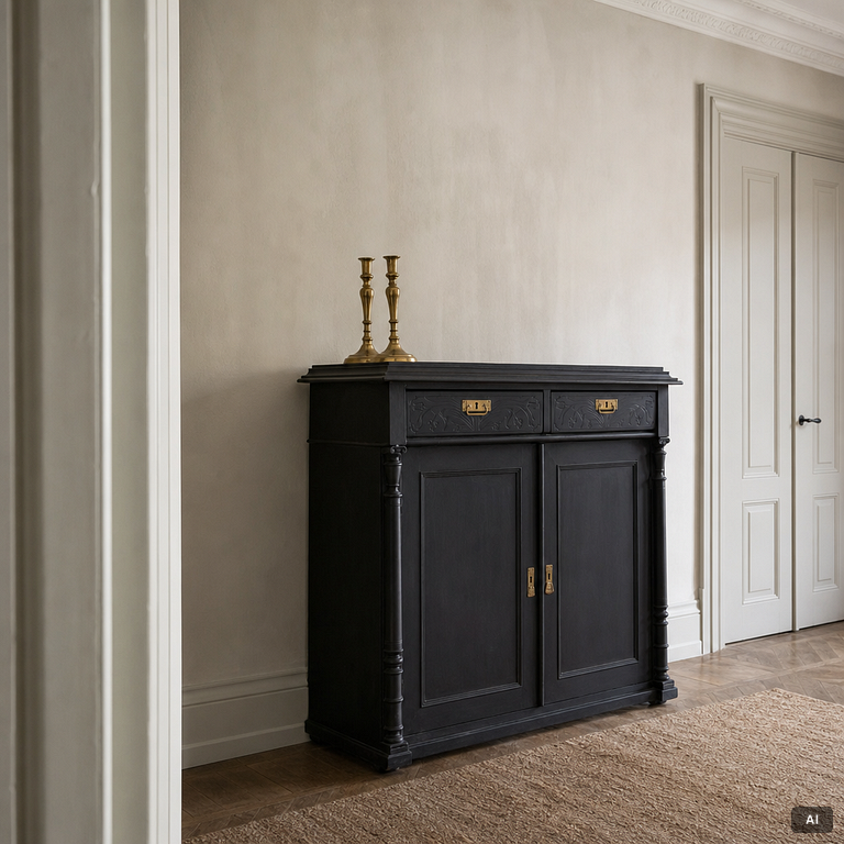 Sideboard, circa 1900.