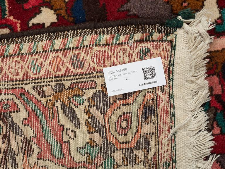 MATTA, old, Iran, ca 301 x 224 cm.