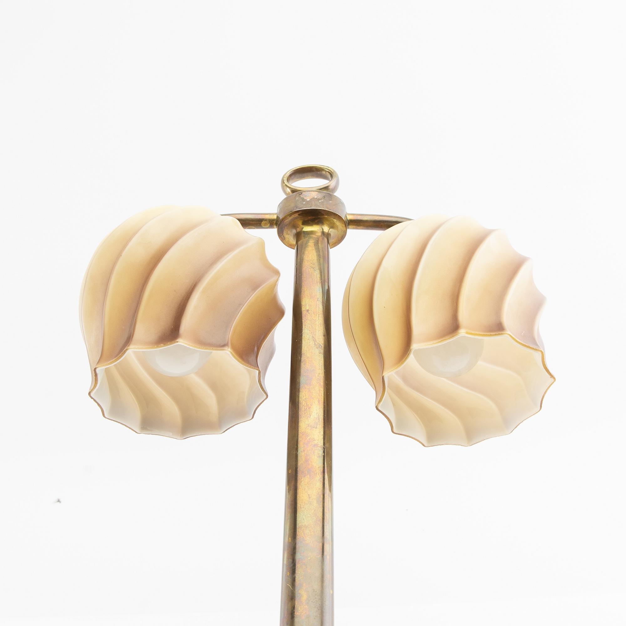 Bordslampa, Art Deco, 1900-talets första hälft.