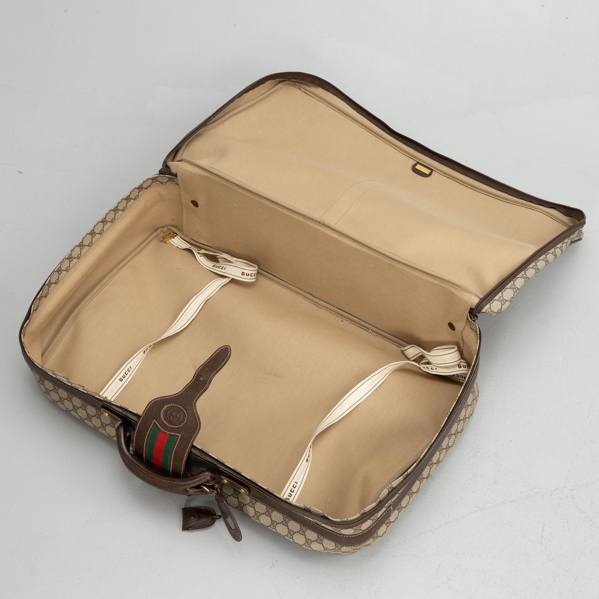 Gucci, suitcase, vintage.