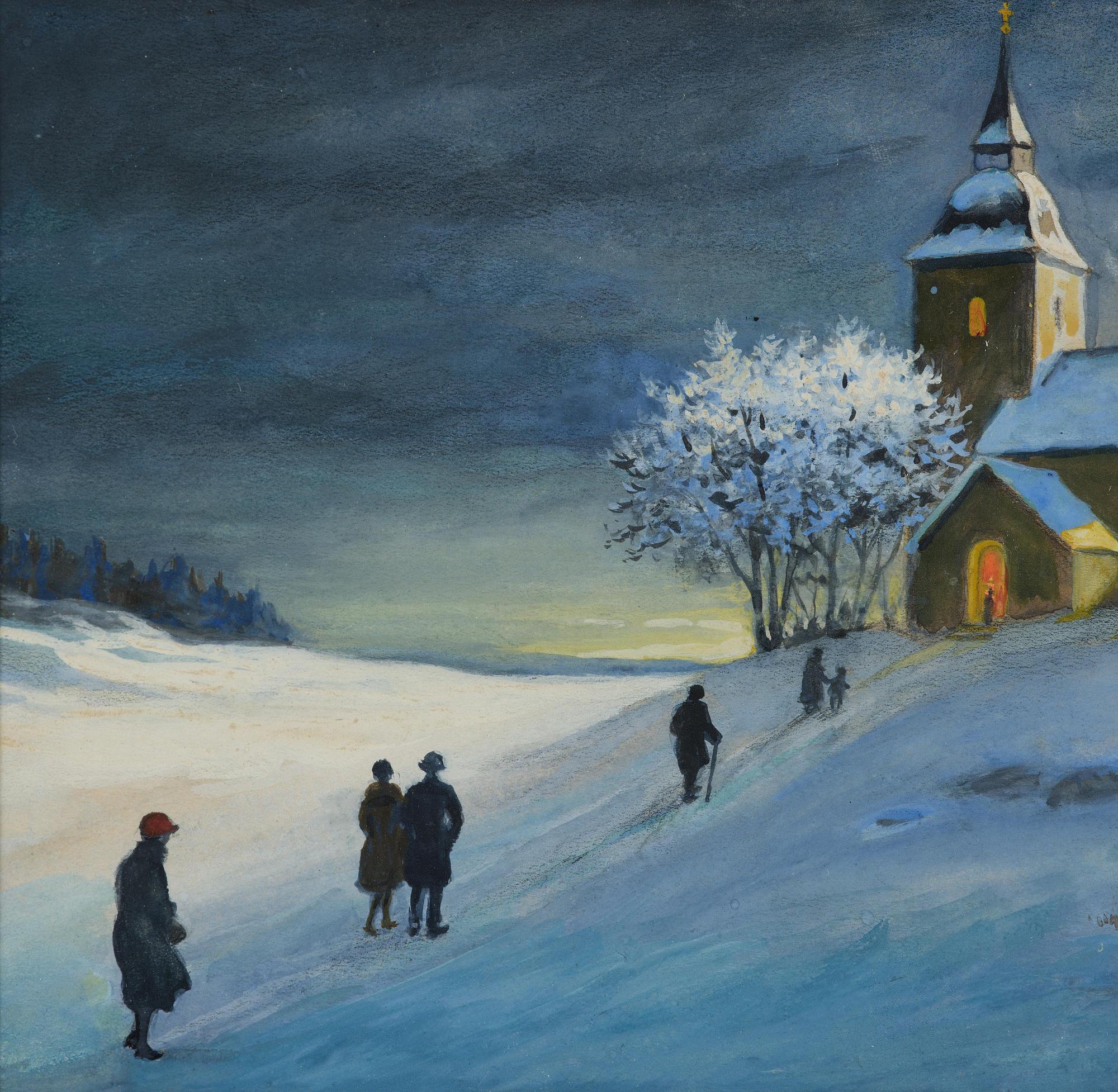 Jenny Nyström, "Happy New Year!".