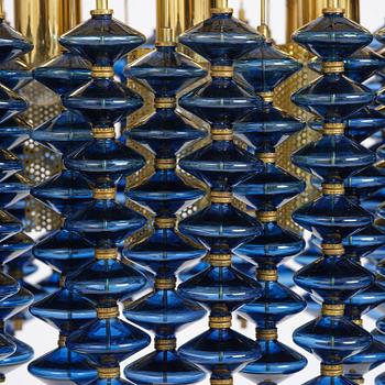 Hans-Agne Jakobsson, an "Estrella" ceiling lamp model T 580, Hans-Agne Jakobsson AB, Markaryd, 1960s-70s.