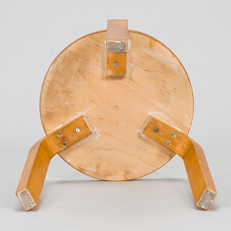 Alvar Aalto, a 1930s '60' stool for O.Y. Huonekalu- ja Rakennustyötehdas A.B.
