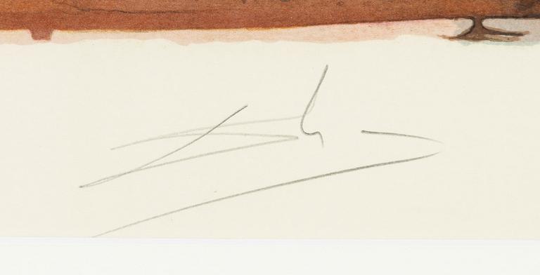 Salvador Dalí, "Carmen Sings Gypsy Songs".