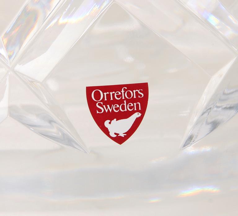 SKÅL, glas, Orrefors.