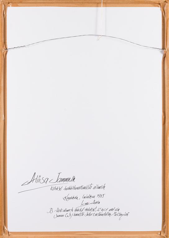 TELLO ANTTILA, print, 2 pieces, signed and dated -84.