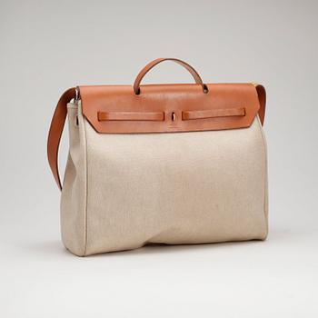 HERMÈS, handväska två delar, "Herbag".