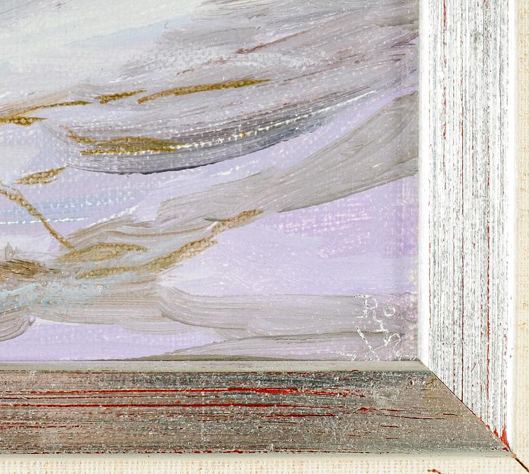 RAGNAR RING, olja på pannå, sign.