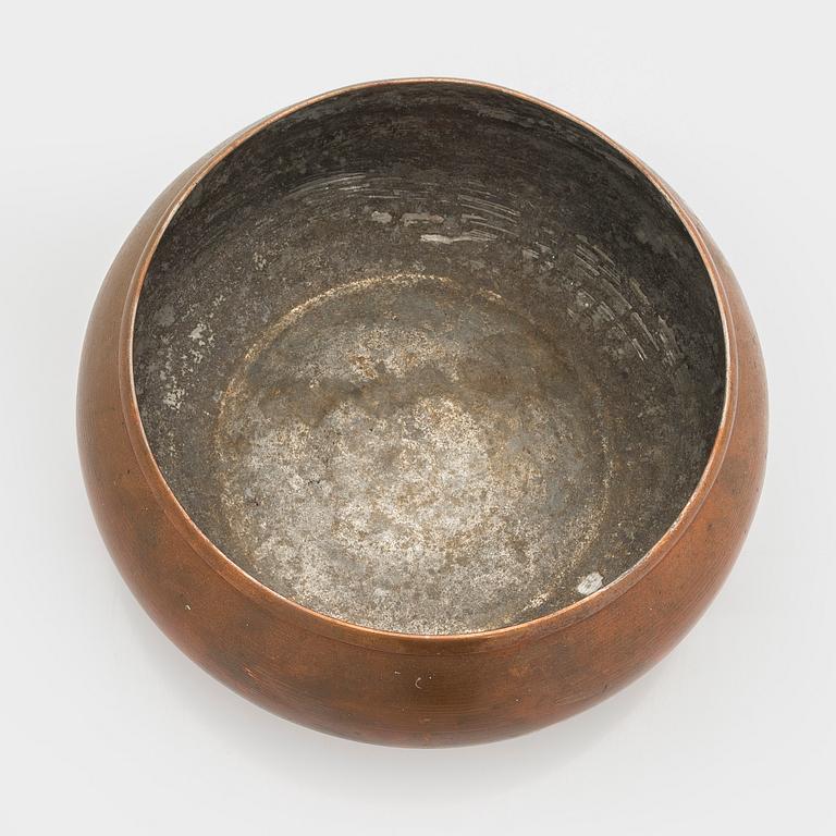 Maija Heikinheimo, skål, tillverkare Valaistustyö för Artek 1900-talets mitt.