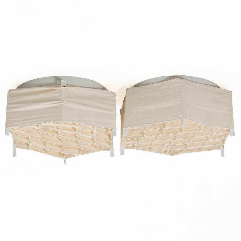 Ceiling lamps, a pair, model 2506, Atelje Lyktan, Åhus, latter half of the 20th century.