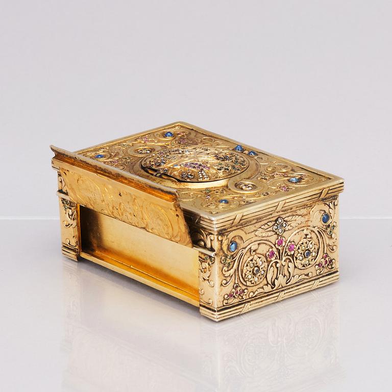 Music box. Possibly Switzerland, late 19th century.