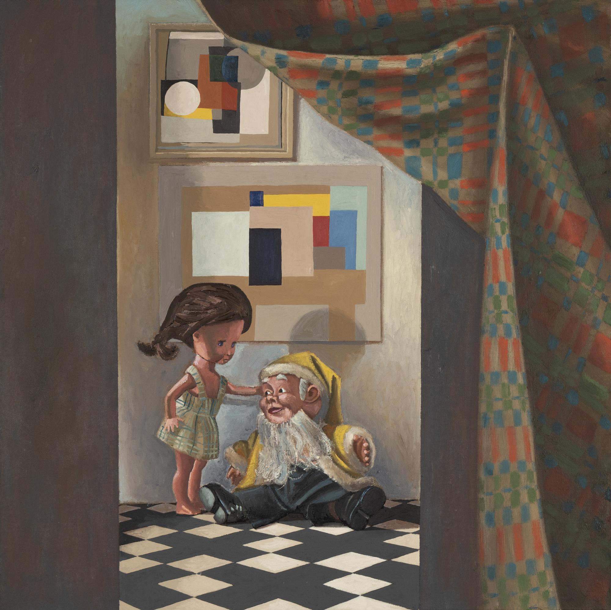 Edward Jarvis, oil on canvas, signed and dated 2002-3 verso.