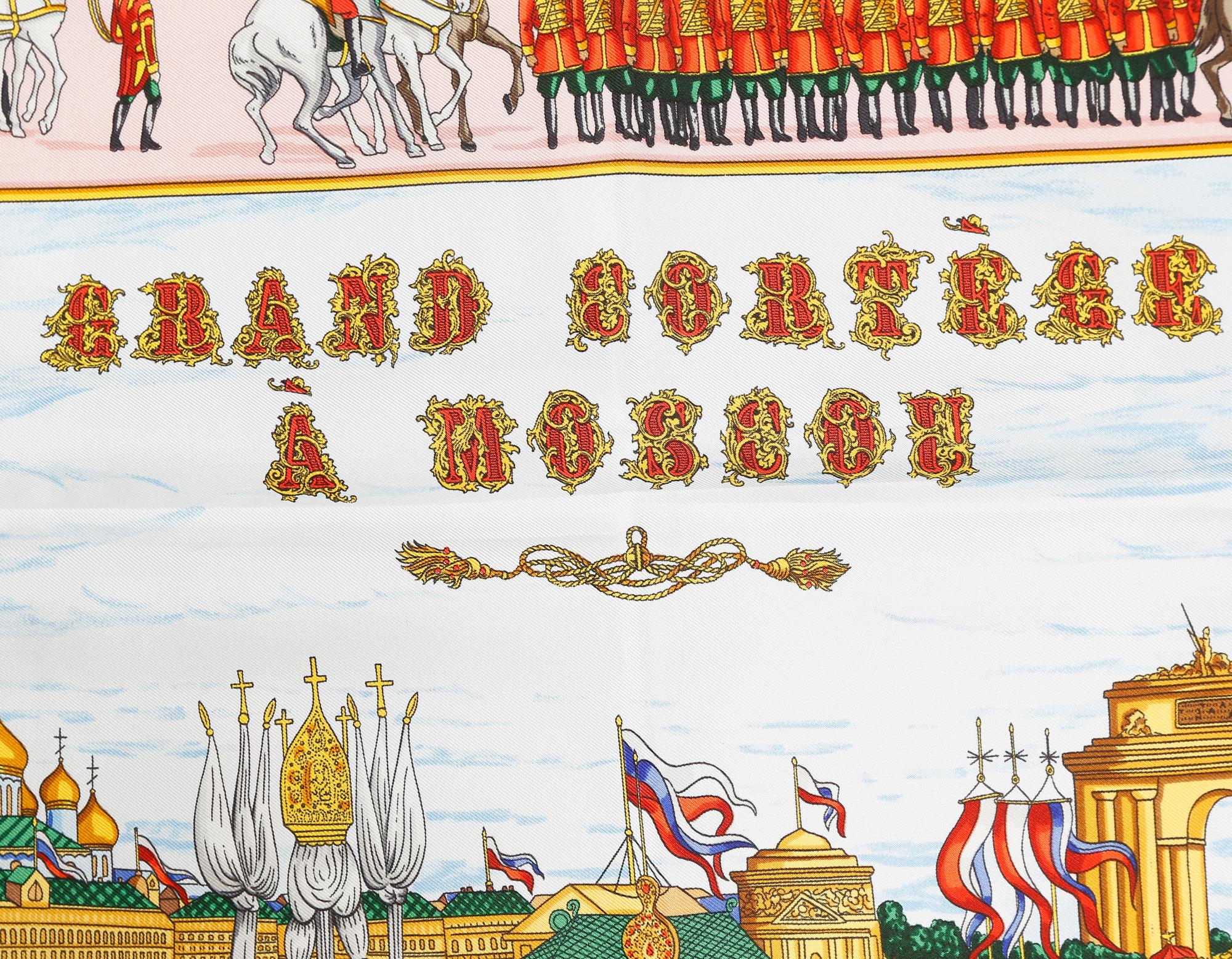 SCARF, "Grand Cortege à Moscou", Hermès.