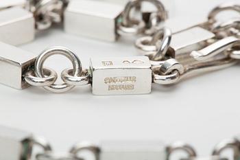 COLLIER, Wiwen Nilsson, Lund, 1951, sterlingsilver.