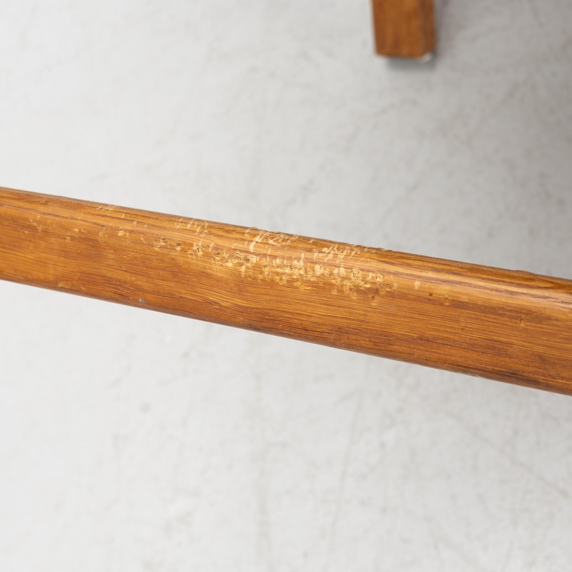 Carl Malmström & Yngve Ekström, a pair of 'Caryngo' oak armchairs, Swedese, second half of the 20th century.