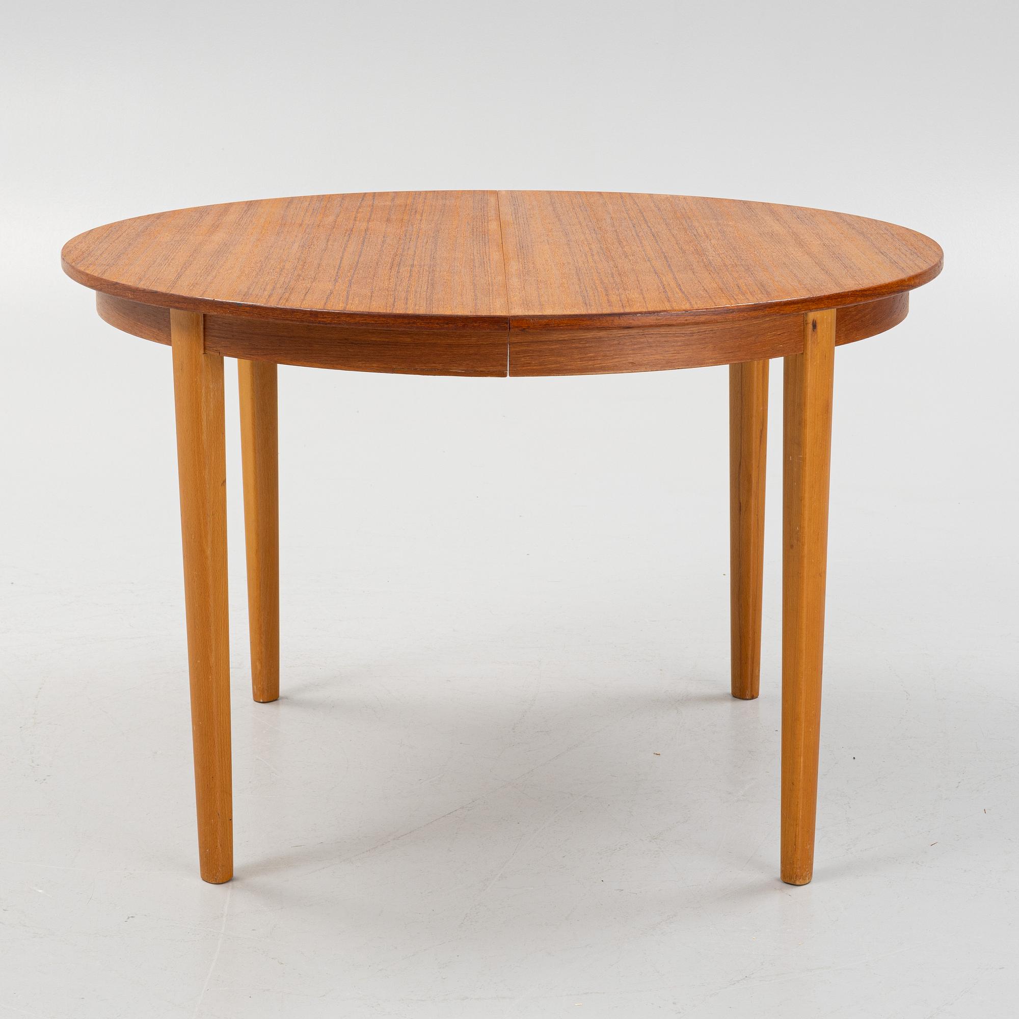 Matbord, 1950-60-tal.