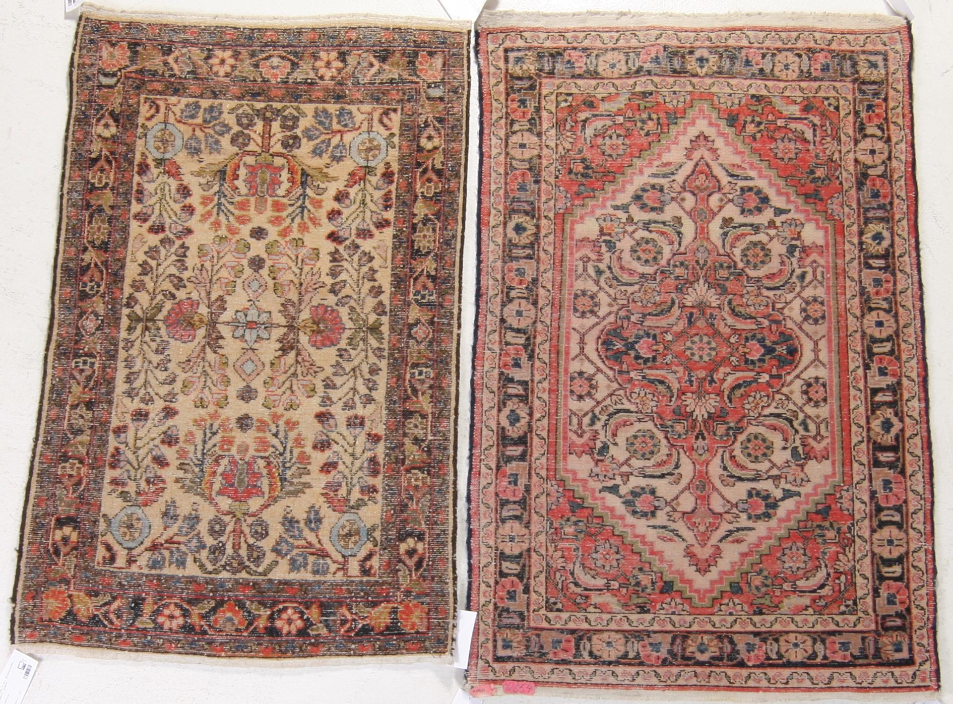 MATTOR, 2 st. Orientaliska. Ca 114x72, 118x78.