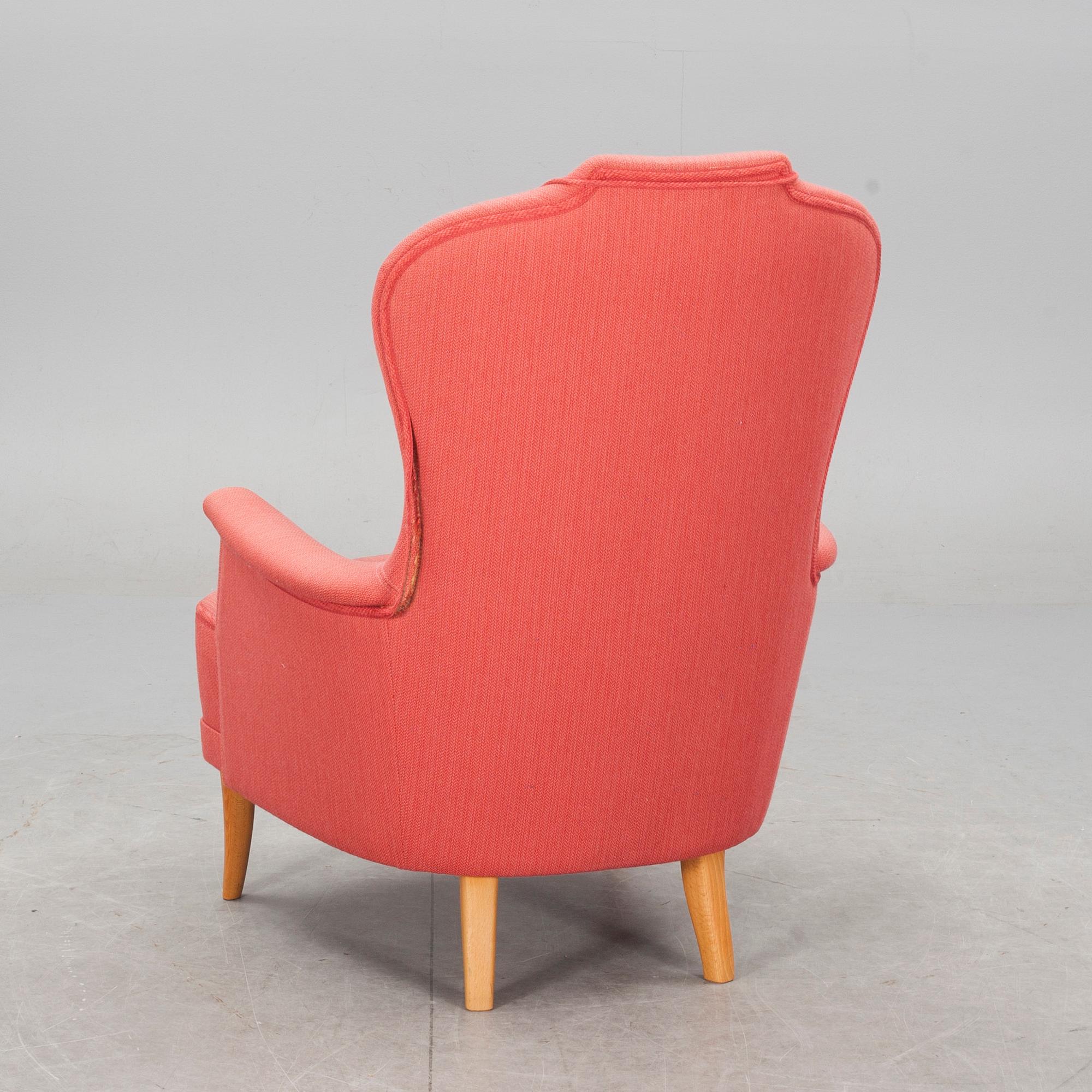 FÅTÖLJ, "Farmor", Carl Malmsten.