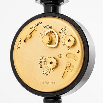 Jaeger, "Rue De La Paix", desk clock, 28 cm.