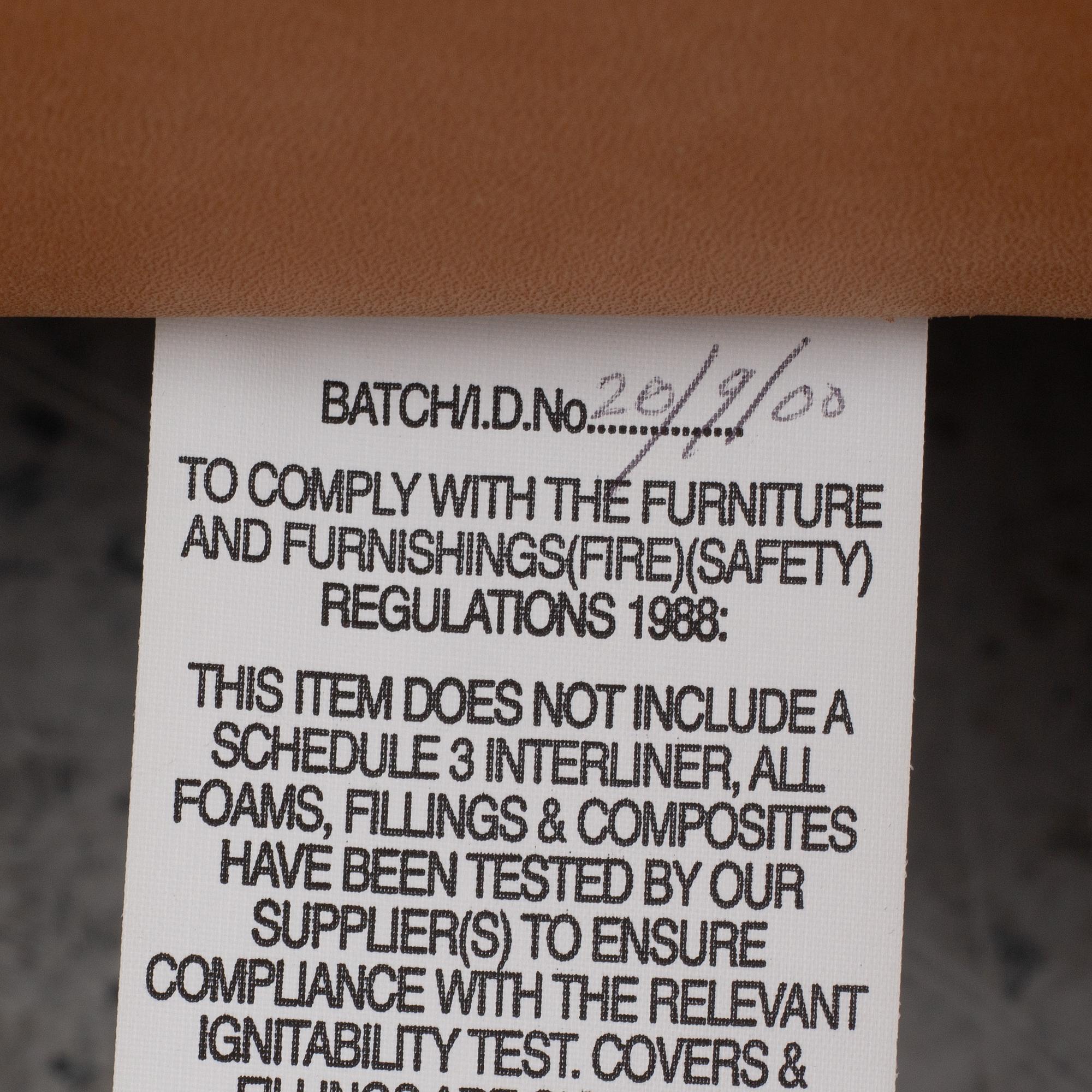Matthew Hilton, sofa and ottoman, "Balzac", SCP, England, circa 2000.